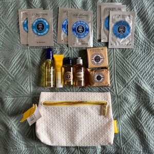 L'Occitane Skincare and Travel Pouch Set